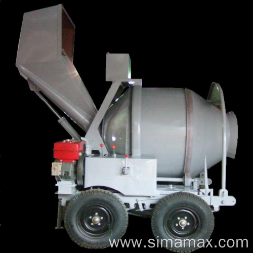 mobile electric self-loading concrete JZC350 Concrete Mixer